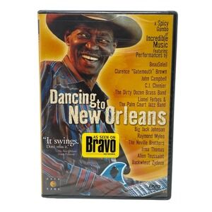 Dancing to New Orleans DVD Louisiana Music Documentary Neville Brothers SEALED
